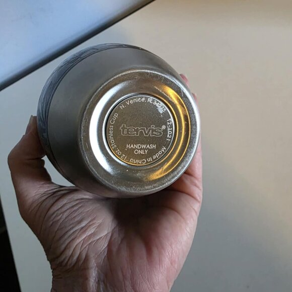 EUC Tervis 12 OZ Stainless Steel Mug/Wine Glass - Picture 2 of 6